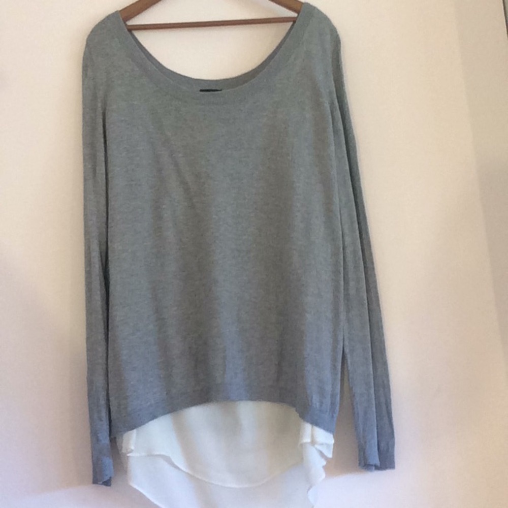 TORRID slipped split back top plus size